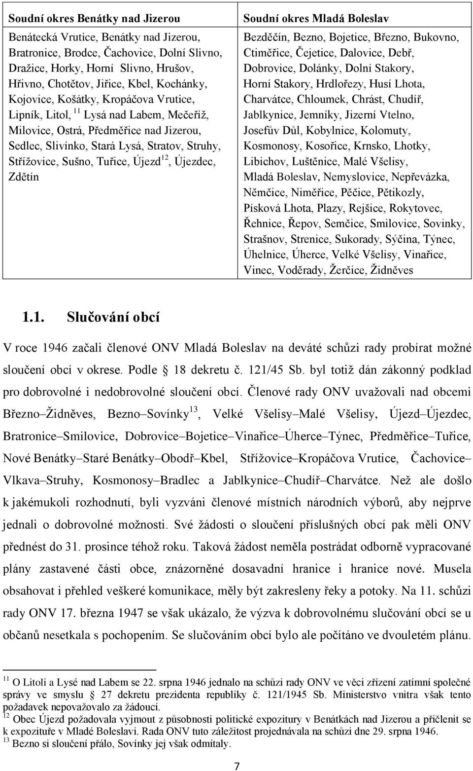 Újezd 12, Újezdec, Zdětín Soudní okres Mladá Boleslav Bezděčín, Bezno, Bojetice, Březno, Bukovno, Ctiměřice, Čejetice, Dalovice, Debř, Dobrovice, Dolánky, Dolní Stakory, Horní Stakory, Hrdlořezy,