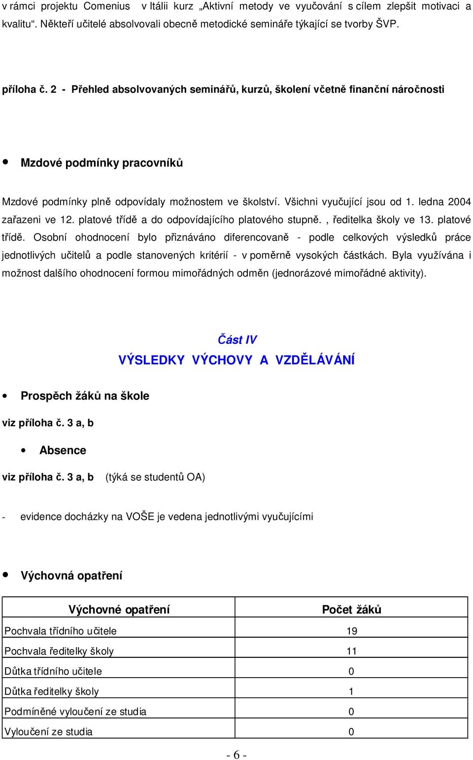 ledna 2004 zařazeni ve 12. platové třídě 