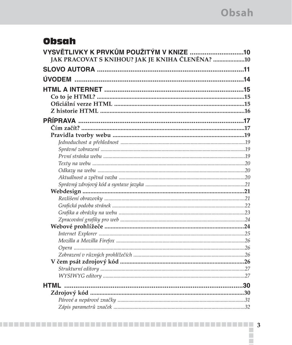 ..20 Aktuálnost a zpětná vazba...20 Správný zdrojový kód a syntaxe jazyka...21 Webdesign...21 Rozlišení obrazovky...21 Grafická podoba stránek...22 Grafika a obrázky na webu.