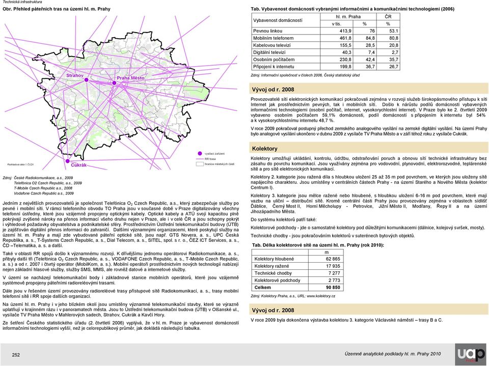 1 Mobilním telefonem 461,8 84,8 80,8 Kabelovou televizí 155,5 28,5 20,8 Digitální televizí 40,3 7,4 2,7 Osobním počítačem 230,8 42,4 35,7 Připojení k internetu 199,8 36,7 26,7 Zdroj: Informační