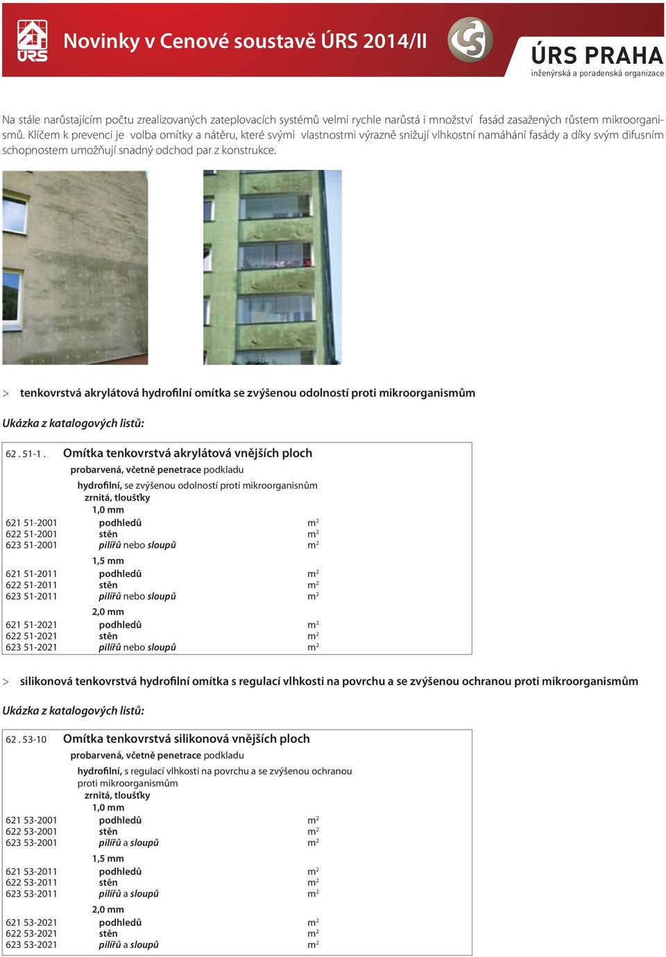 > > enkovrsvá akryláová hydrofilní oíka se zvýšenou odolnosí proi ikroorganisů KL 801-1 Čás A04 Ukázka položka z kaalogových popis lisů:.j. 6. 51 1.