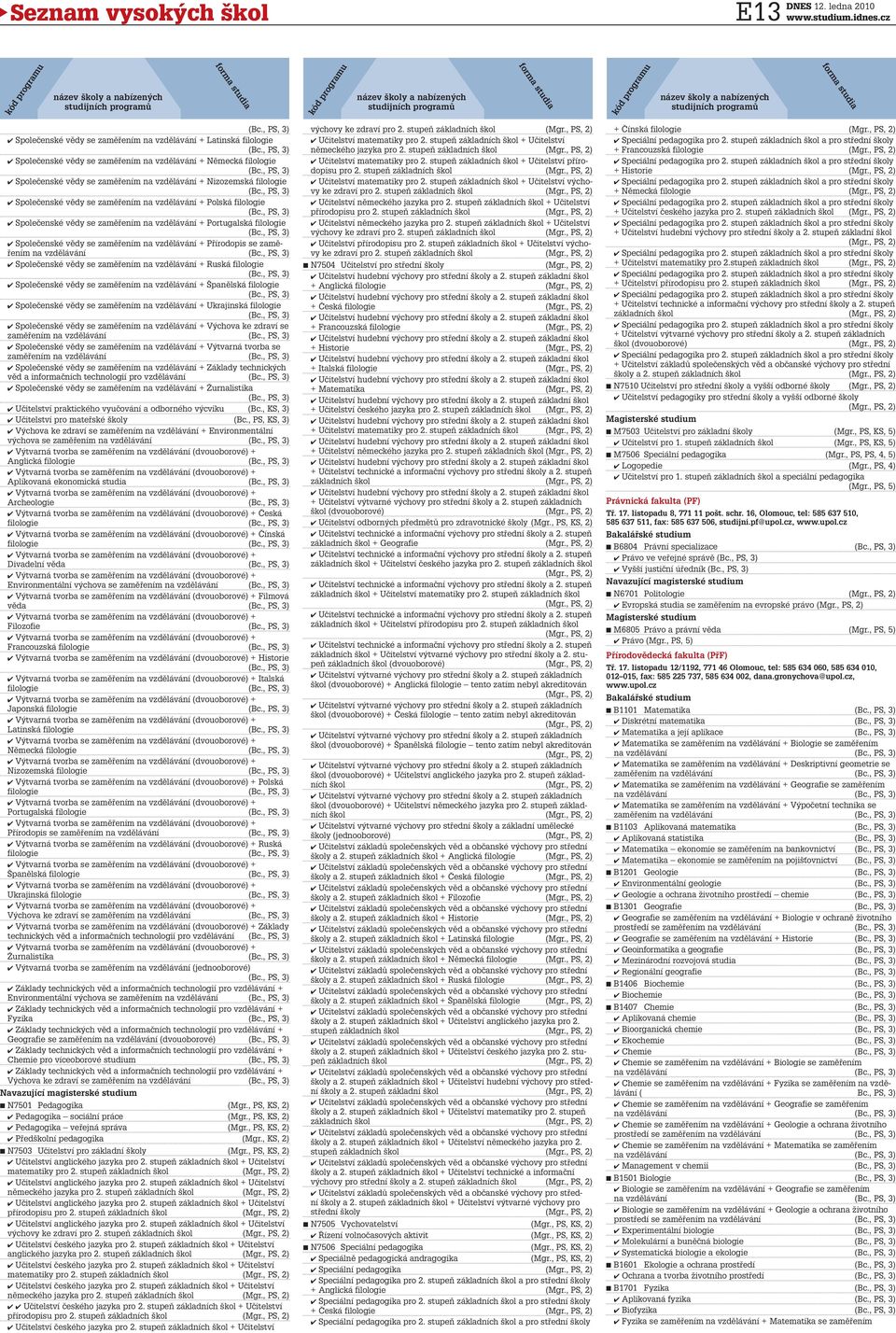 zaměřením na vzdělávání Společenské vědy se zaměřením na vzdělávání + Ruská filologie Společenské vědy se zaměřením na vzdělávání + Španělská filologie Společenské vědy se zaměřením na vzdělávání +