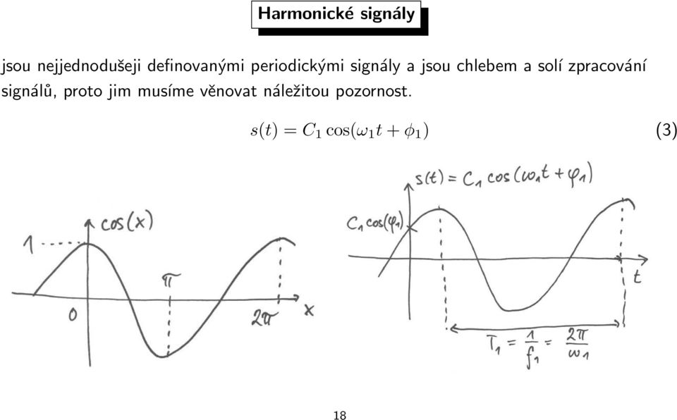 a soĺı zpracování signálů, proto jim musíme