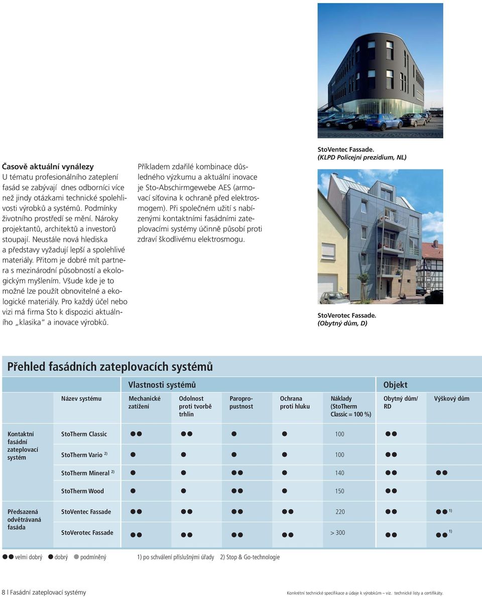 Přitom je dobré mít partnera s mezinárodní působností a ekologickým myšlením. Všude kde je to možné lze použít obnovitelné a ekologické materiály.