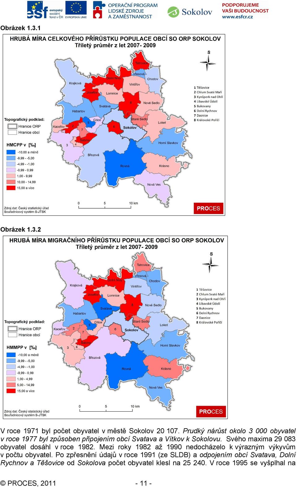 Svého maxima 29 083 obyvatel dosáhl v roce 1982. Mezi roky 1982 až 1990 nedocházelo k výrazným výkyvům v počtu obyvatel.