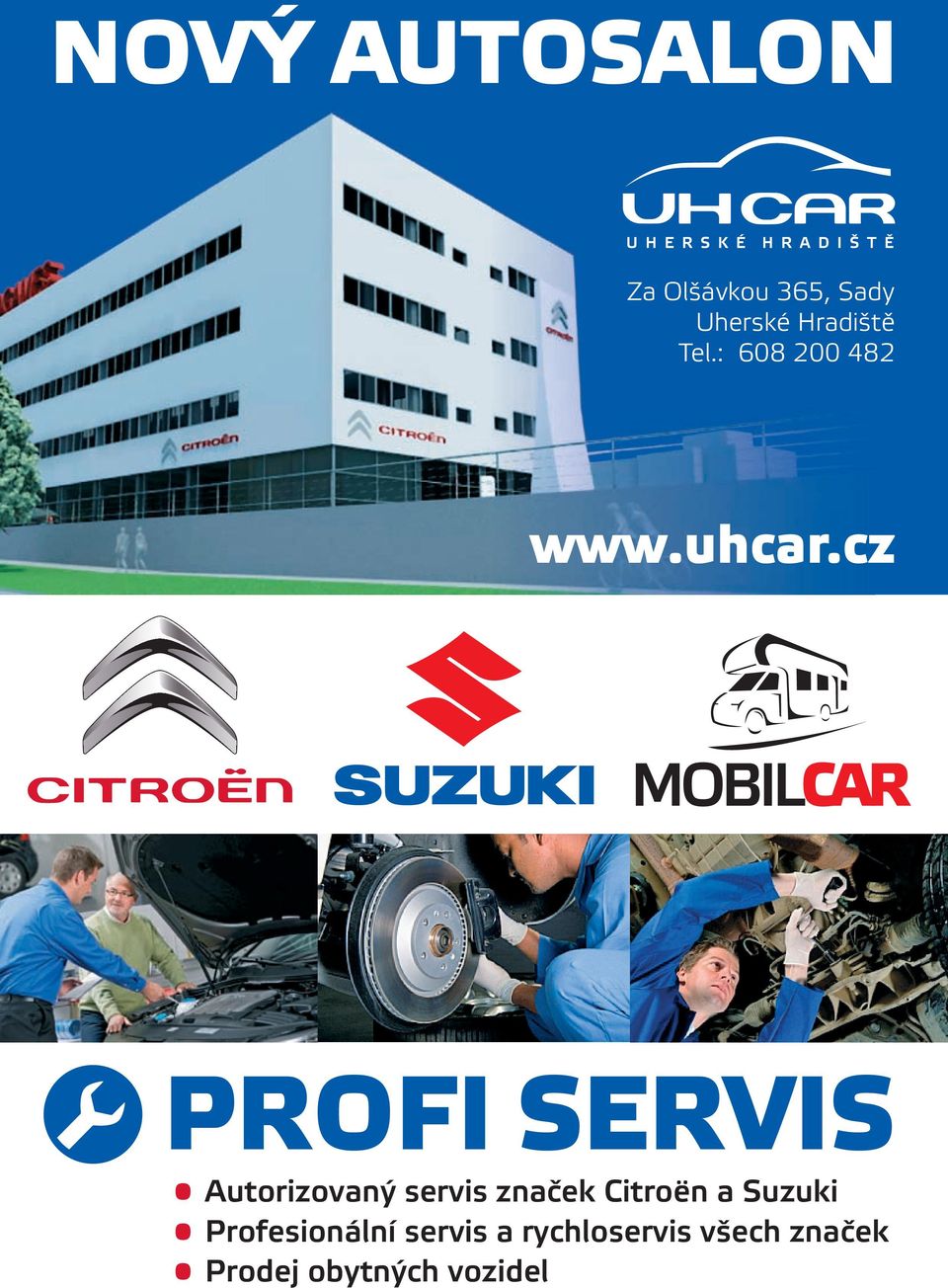 cz PROFI SERVIS Autorizovaný servis značek Citroën a