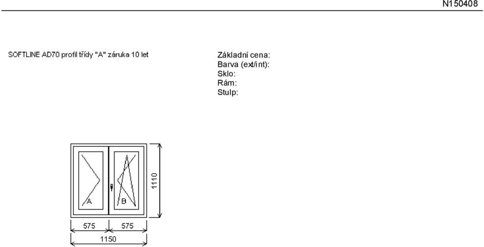 Stulp AB: Množství: 2 Cena za ks: 2 245,00 Kč 4 490,00 Kč Rozměry rámu: 2200,0 x 1240, 0 mm Stavební otvor: 2220,0 x 1290,0 mm