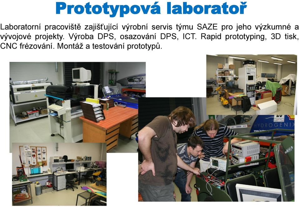 projekty. Výroba DPS, osazování DPS, ICT.