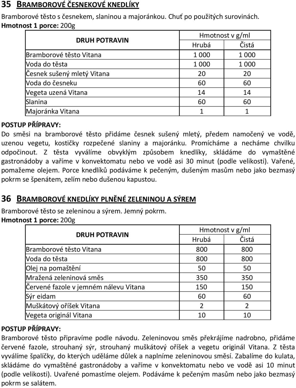 těsto přidáme česnek sušený mletý, předem namočený ve vodě, uzenou vegetu, kostičky rozpečené slaniny a majoránku. Promícháme a necháme chvilku odpočinout.