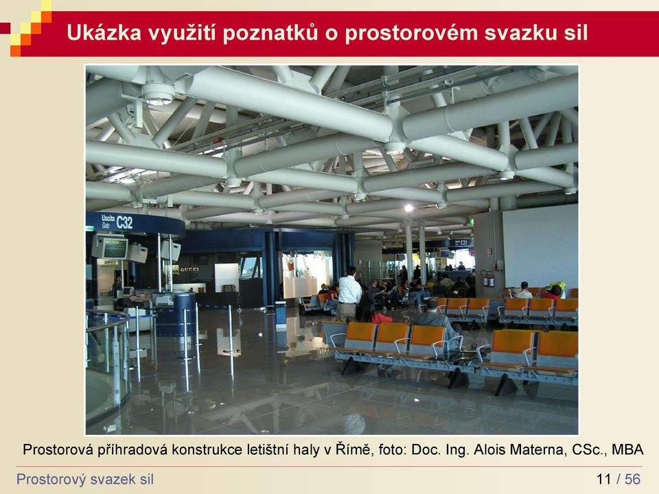 kostrukce letští haly v Římě, foto: Doc.
