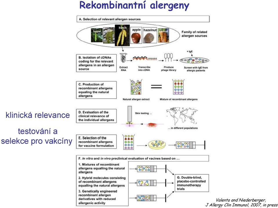 vakcíny Valenta and Niederberger,