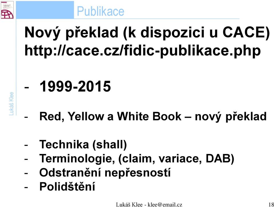 php - 1999-2015 - Red, Yellow a White Book nový překlad -