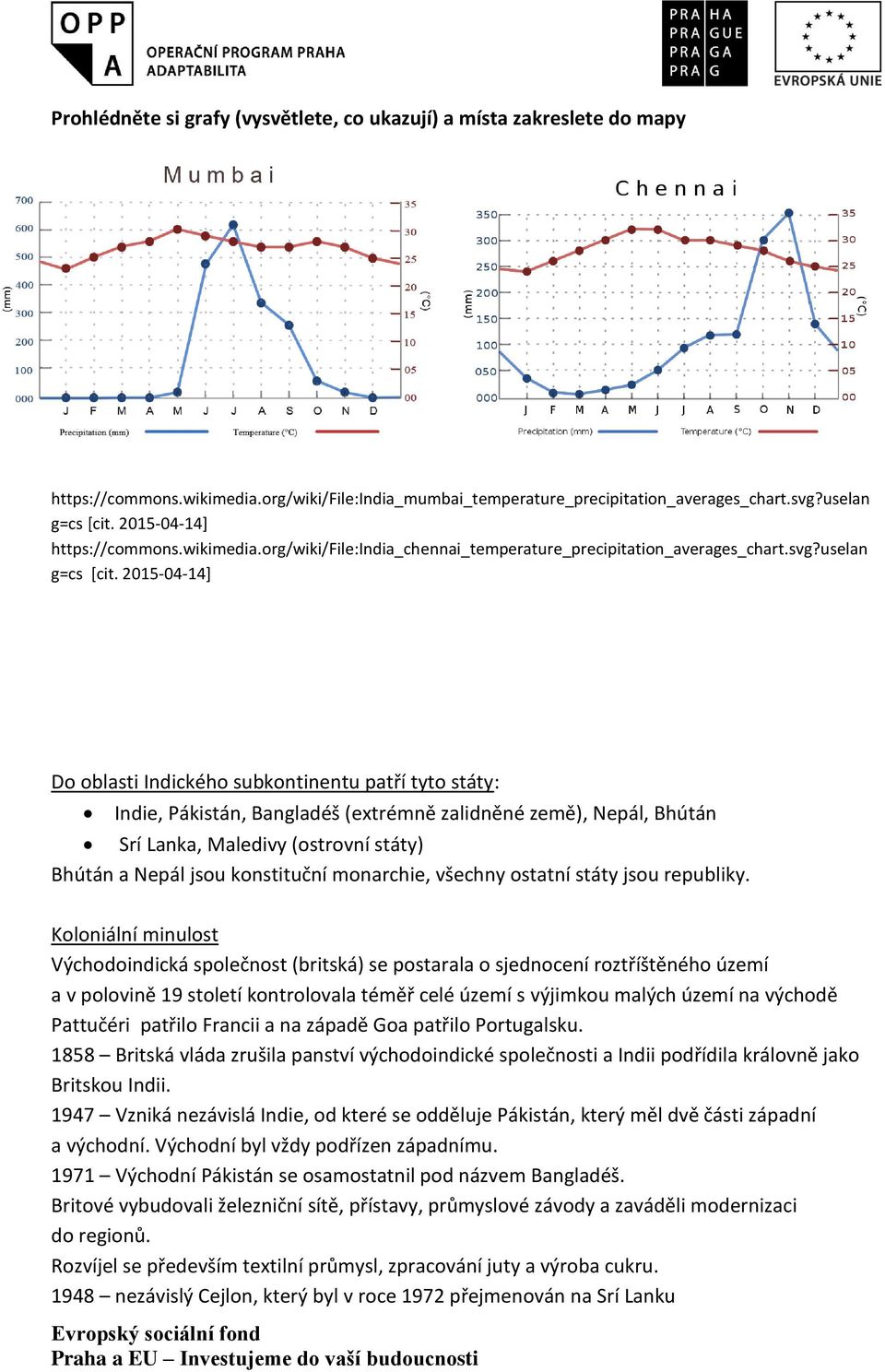 2015-04-14] Do oblasti Indického subkontinentu patří tyto státy: Indie, Pákistán, Bangladéš (extrémně zalidněné země), Nepál, Bhútán Srí Lanka, Maledivy (ostrovní státy) Bhútán a Nepál jsou