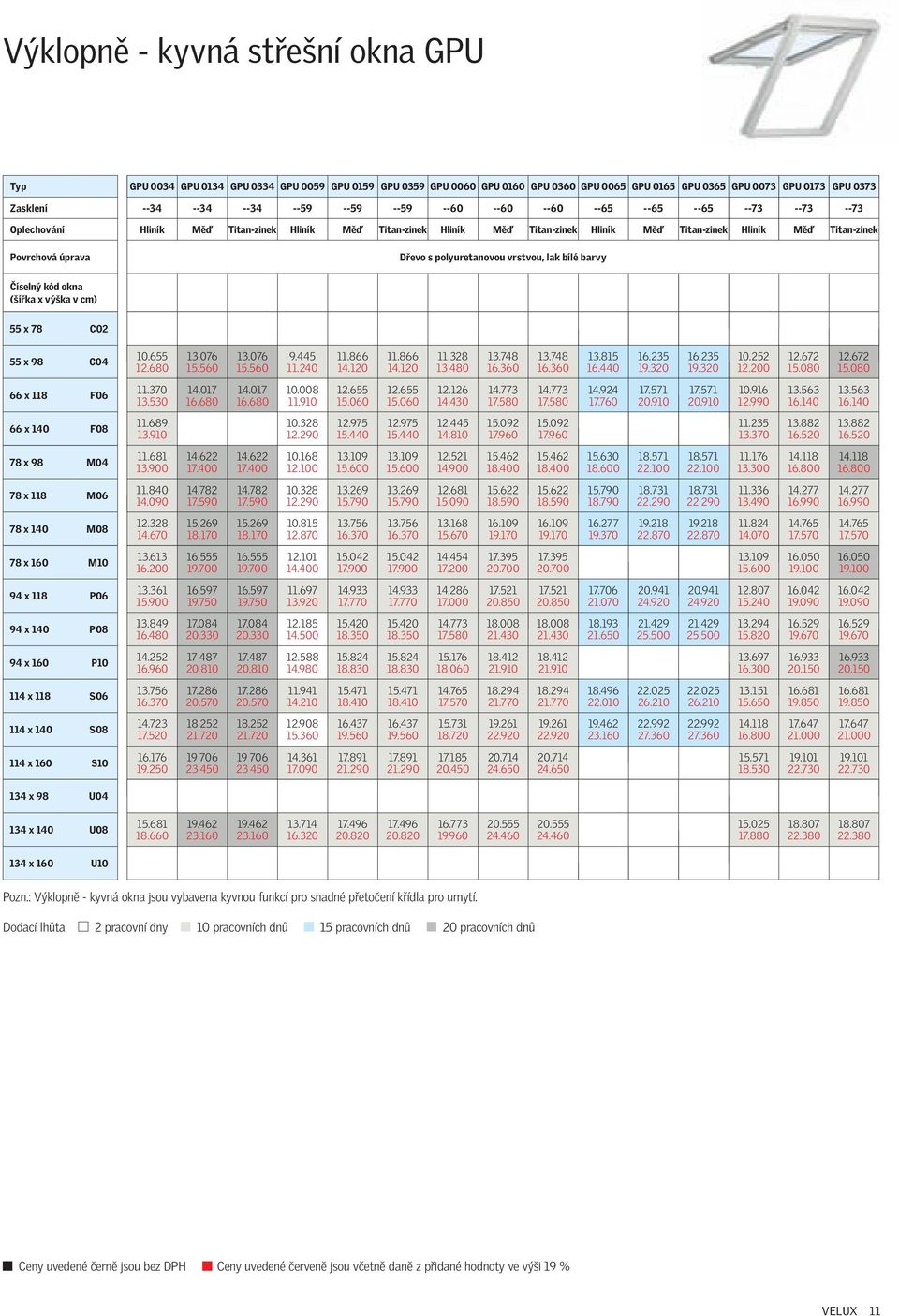 polyuretanovou vrstvou, lak bílé barvy 55 x 78 C02 55 x 98 C04 66 x 118 F06 66 x 140 F08 78 x 98 M04 78 x 118 M06 78 x 140 M08 78 x 160 M10 94 x 118 P06 94 x 140 P08 94 x 160 P10 114 x 118 S06 114 x