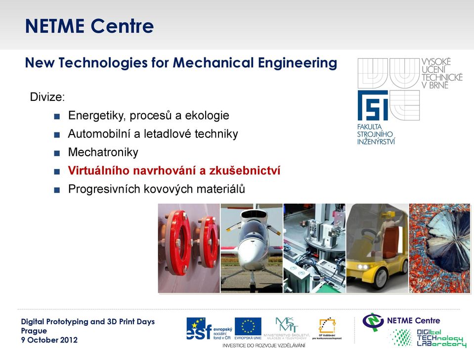 Automobilní a letadlové techniky Mechatroniky