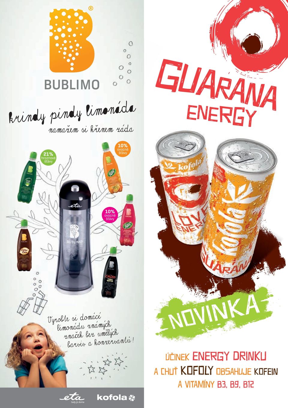 barviv a k ÚčInEk EnErGy drinku A