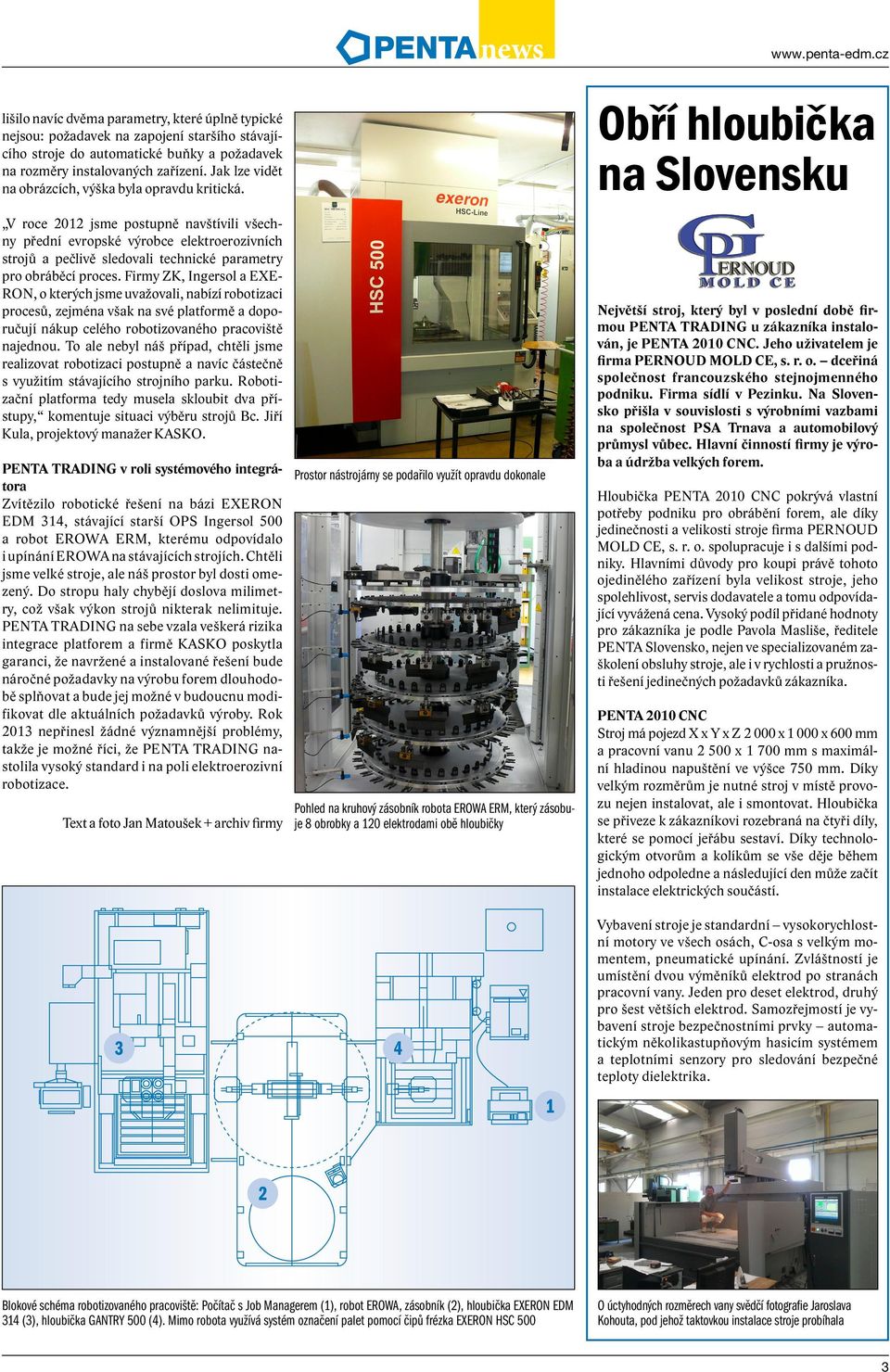 V roce 2012 jsme postupně navštívili všechny přední evropské výrobce elektroerozivních strojů a pečlivě sledovali technické parametry pro obráběcí proces.