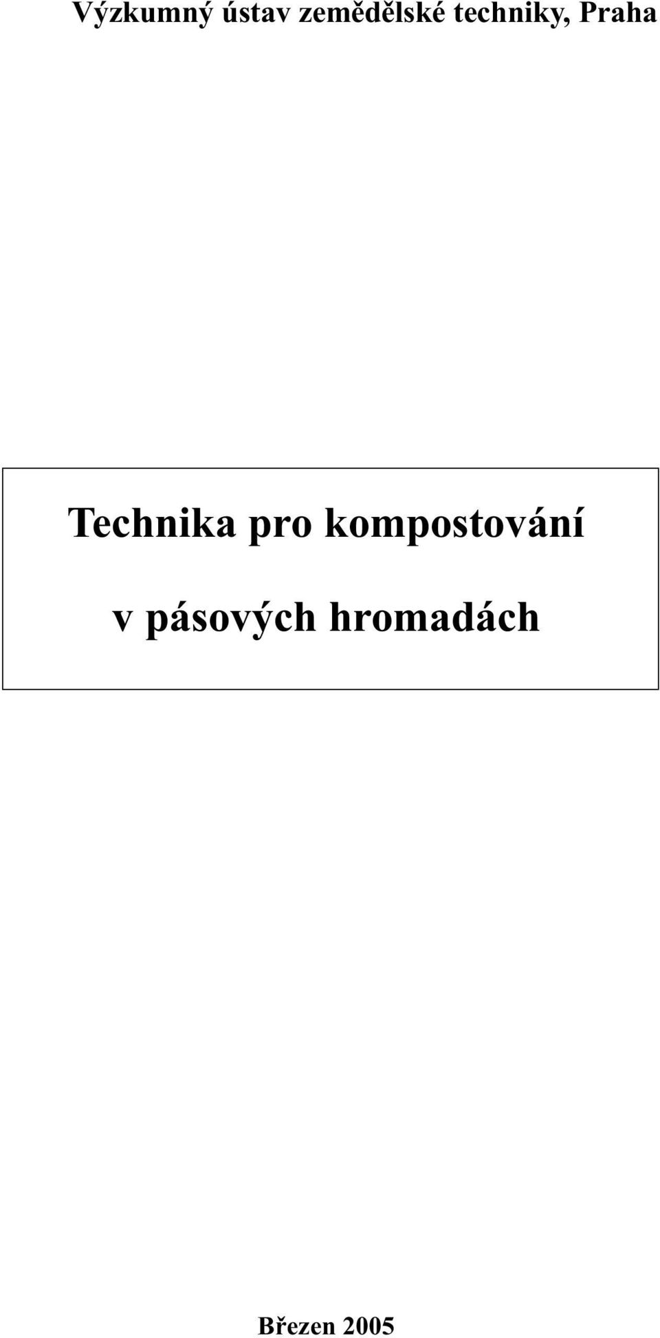 Praha Technika pro