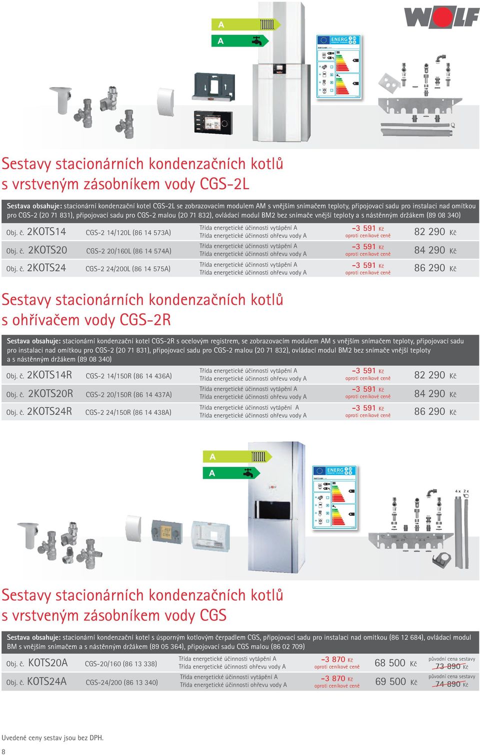 ovládací modul M2 bez snímače vnější teploty a s nástěnným držákem (89 08 340) Obj. č.