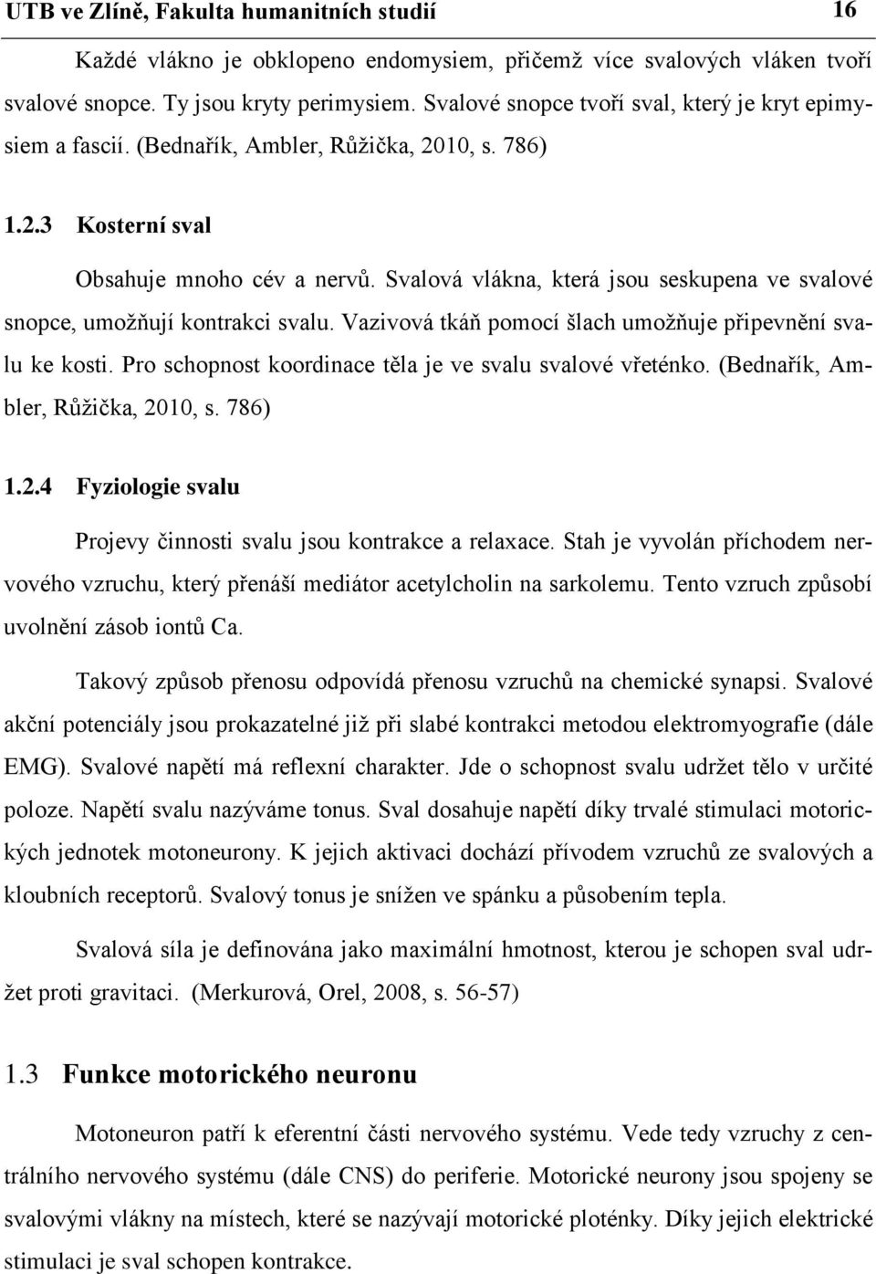 Svalová vlákna, která jsou seskupena ve svalové snopce, umožňují kontrakci svalu. Vazivová tkáň pomocí šlach umožňuje připevnění svalu ke kosti.