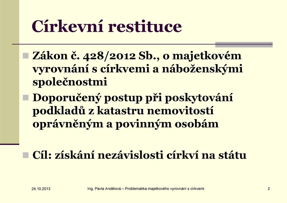 postup při poskytování podkladů z katastru nemovitostí oprávněným a povinným