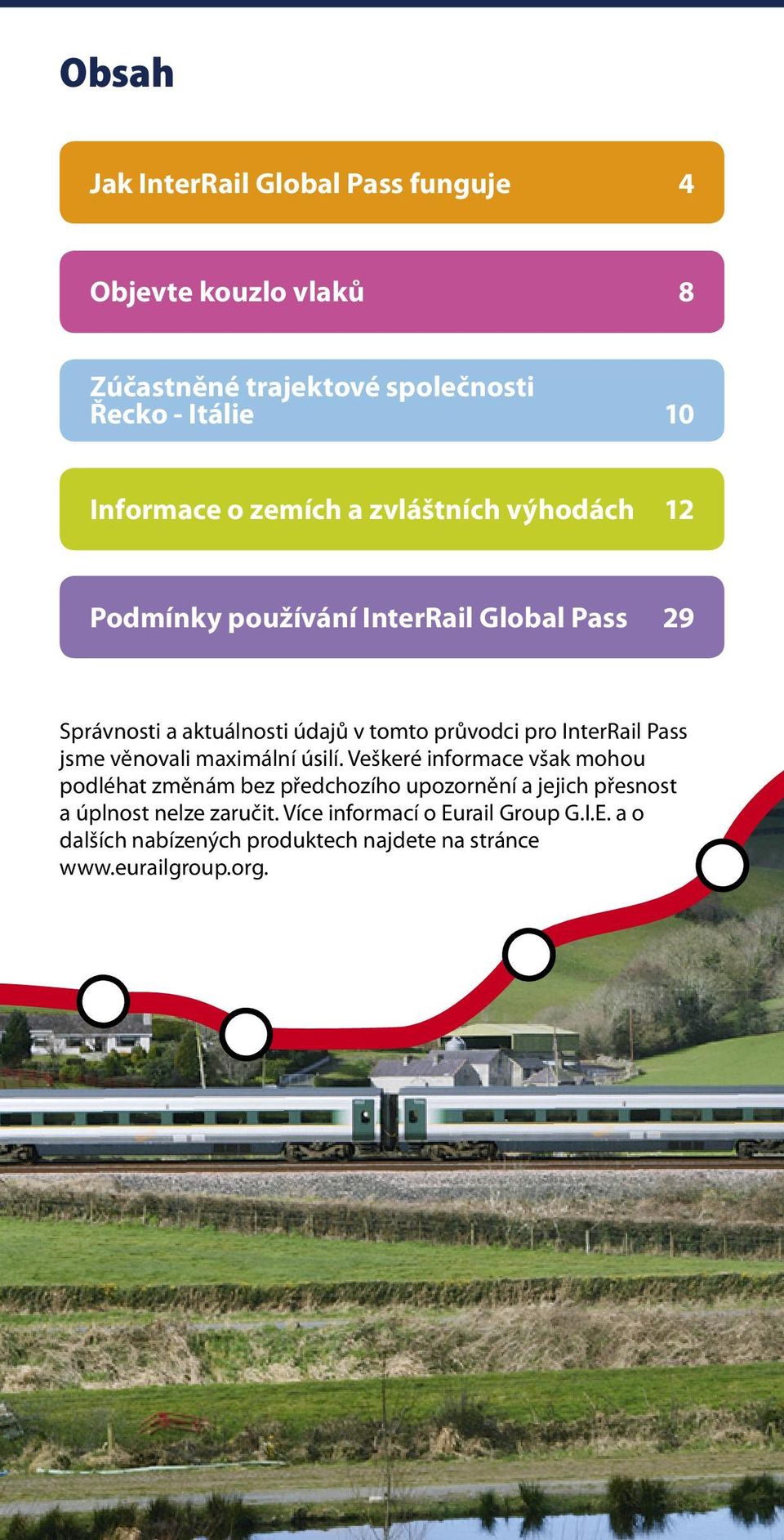 InterRail Pass jsme věnovali maximální úsilí.