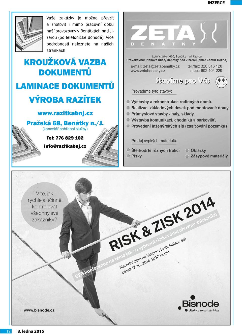 (kancelář pohřební služby) Tel: 776 829 102 info@razitkabnj.cz Víte, jak rychle a účinně kontrolovat všechny své zákazníky?