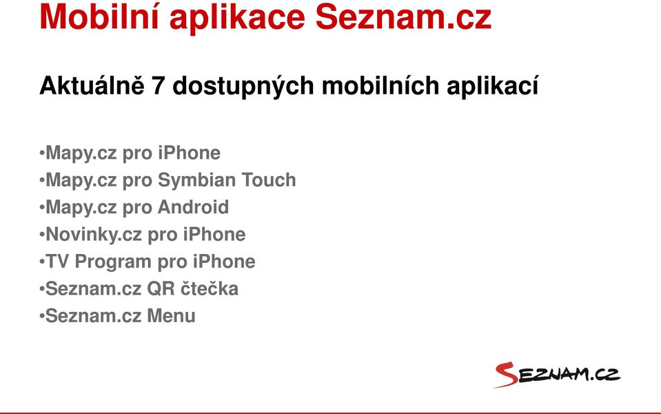 cz pro iphone Mapy.cz pro Symbian Touch Mapy.