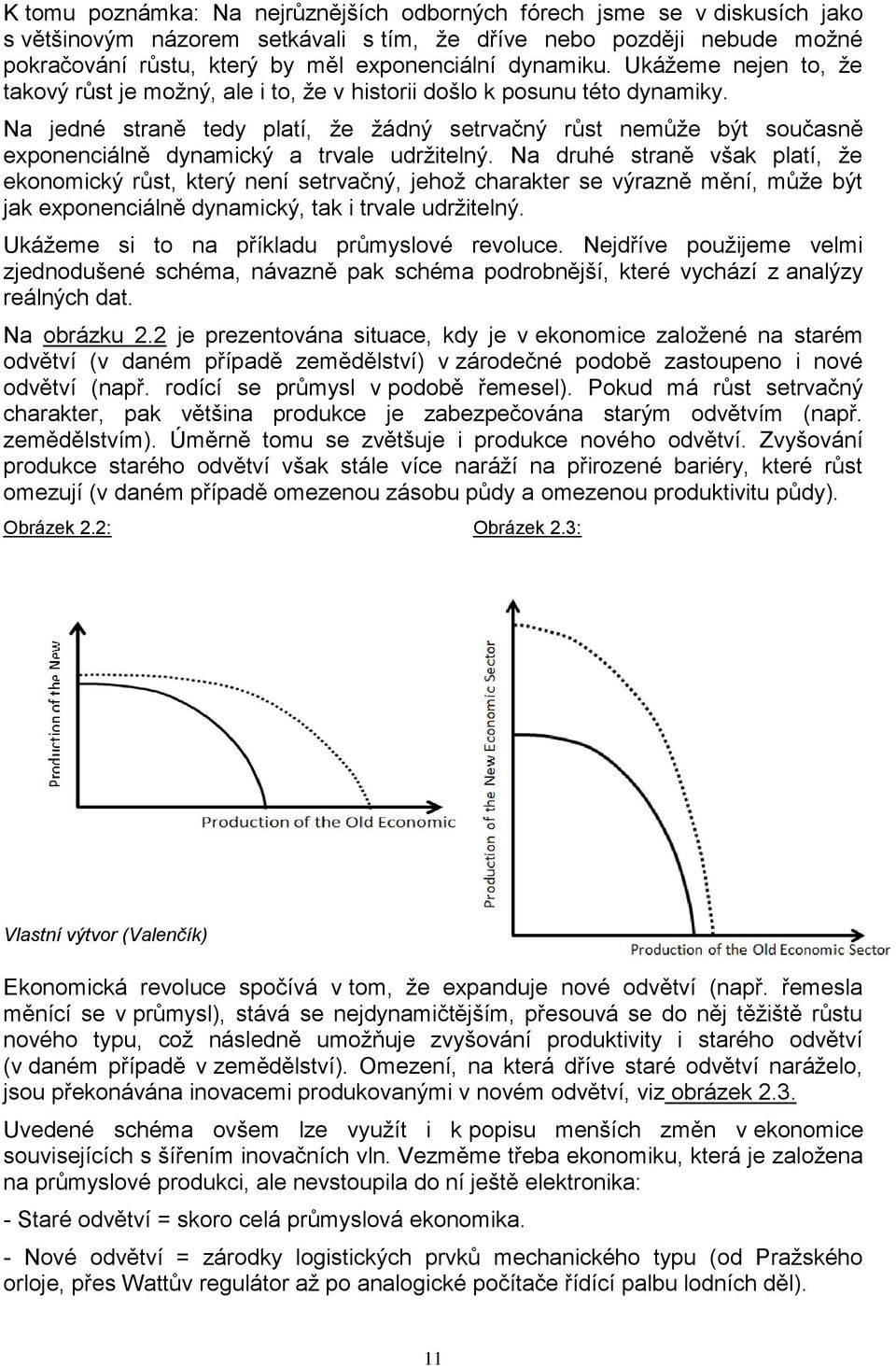 Na jedné straně tedy platí, že žádný setrvačný růst nemůže být současně exponenciálně dynamický a trvale udržitelný.