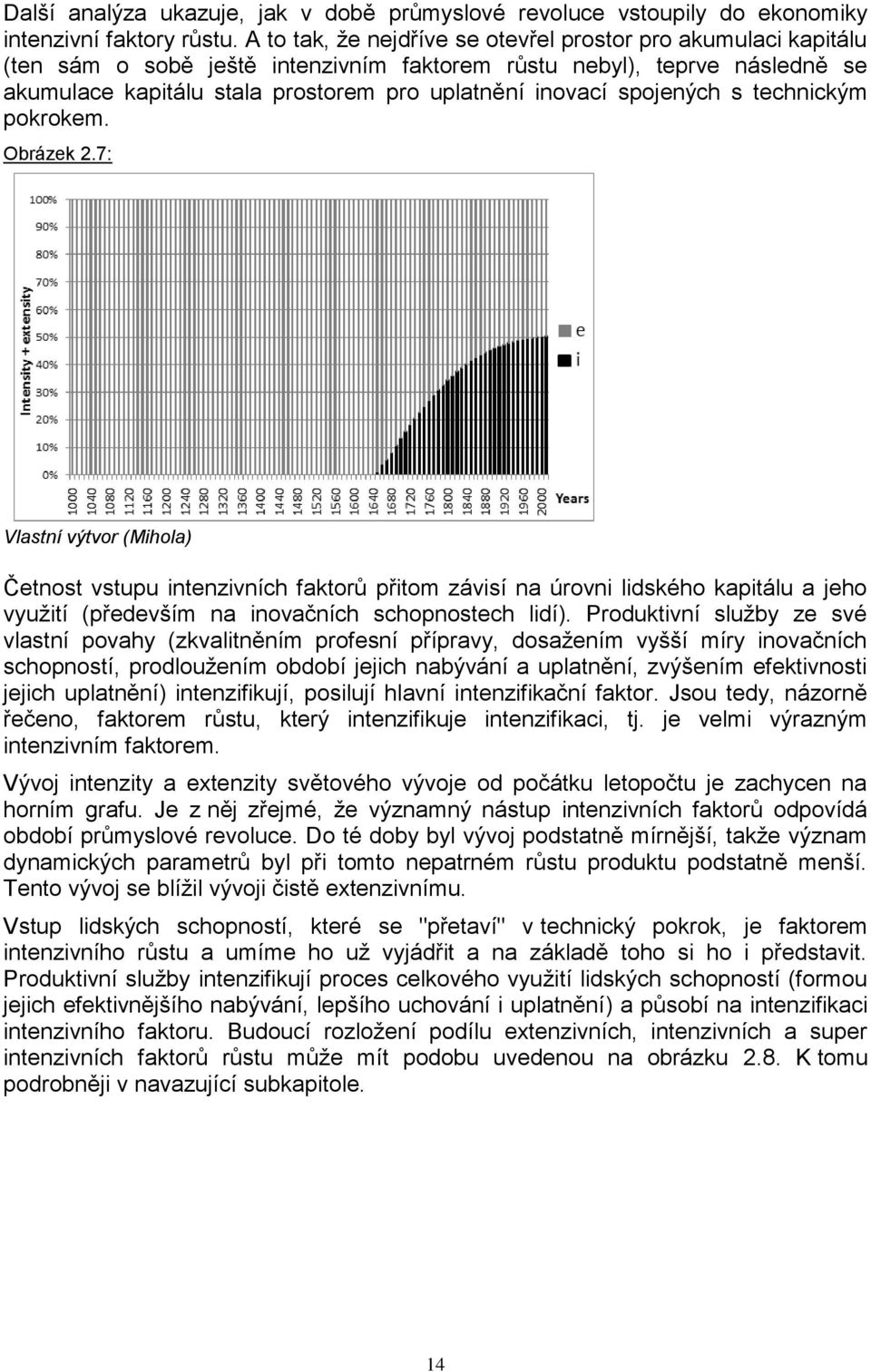 spojených s technickým pokrokem. Obrázek 2.