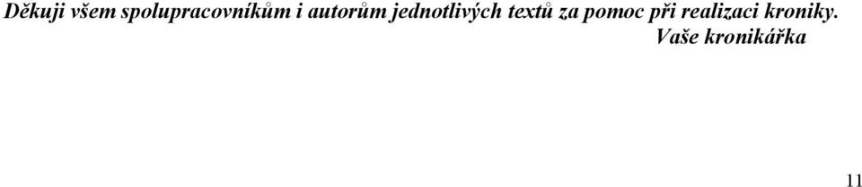 jednotlivých textů za