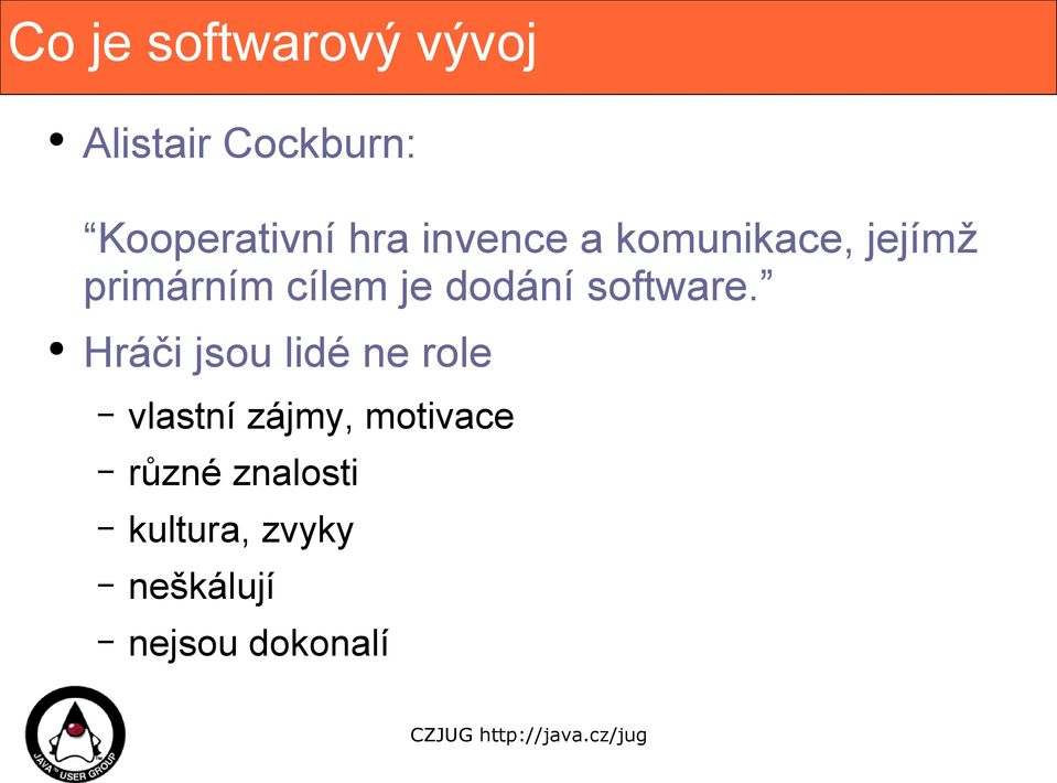 dodání software.