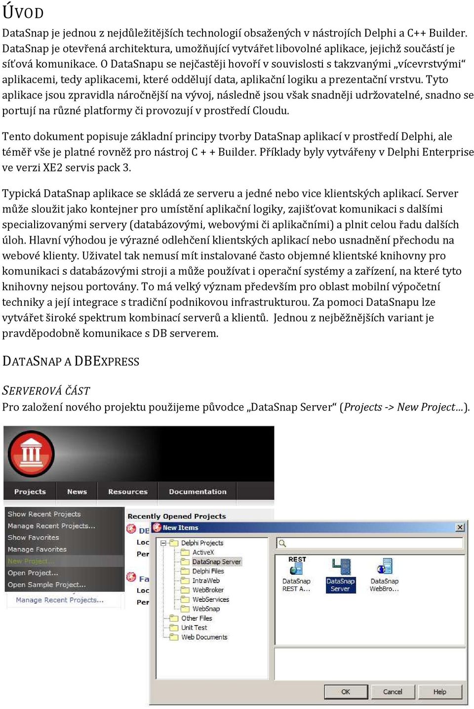 O DataSnapu se nejčastěji hovoří v souvislosti s takzvanými vícevrstvými aplikacemi, tedy aplikacemi, které oddělují data, aplikační logiku a prezentační vrstvu.