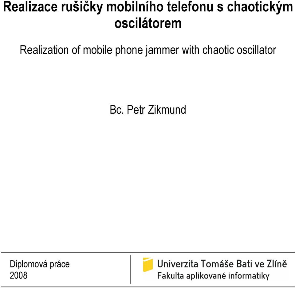 mobile phone jammer with chaotic