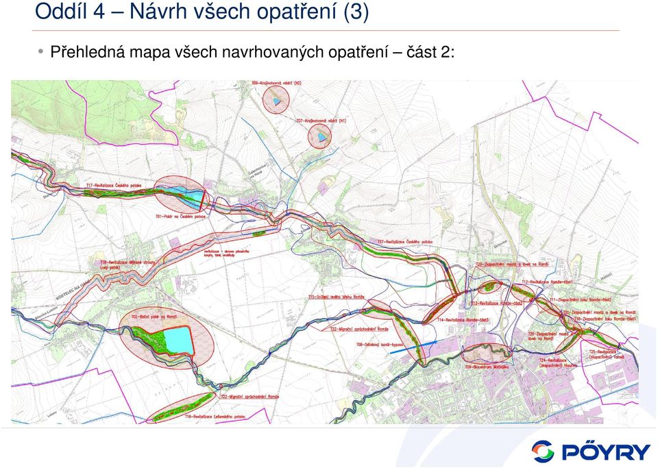 mapa všech navrhovaných