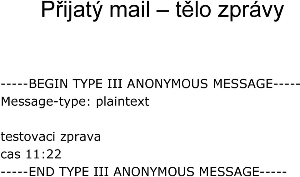 Message-type: plaintext testovaci