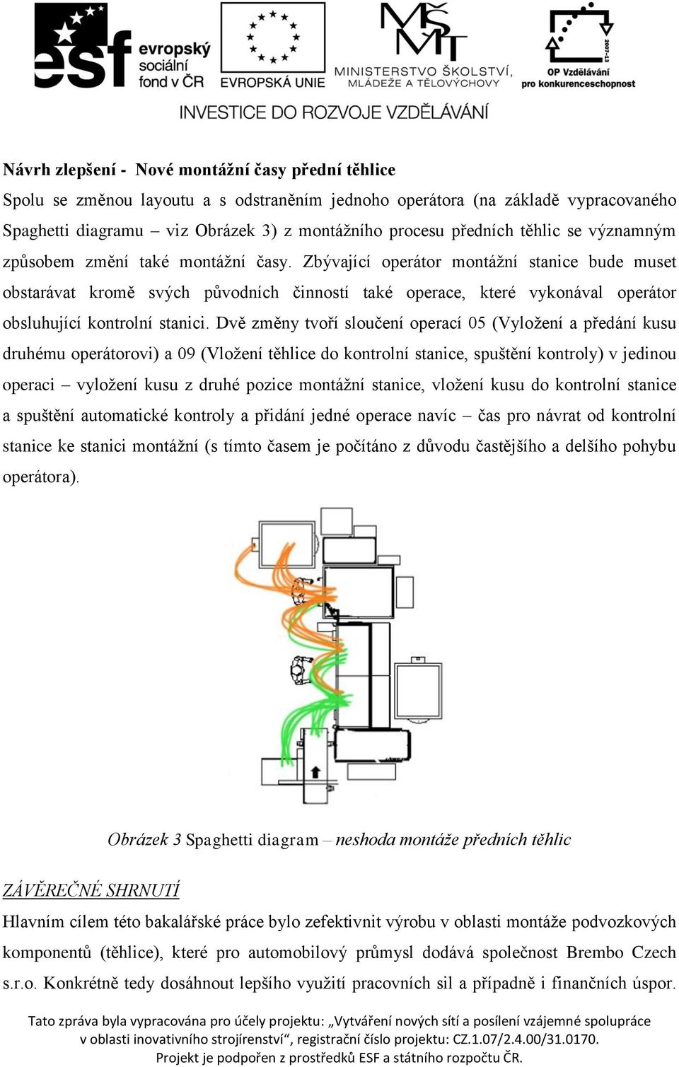 Zbývající operátor montážní stanice bude muset obstarávat kromě svých původních činností také operace, které vykonával operátor obsluhující kontrolní stanici.