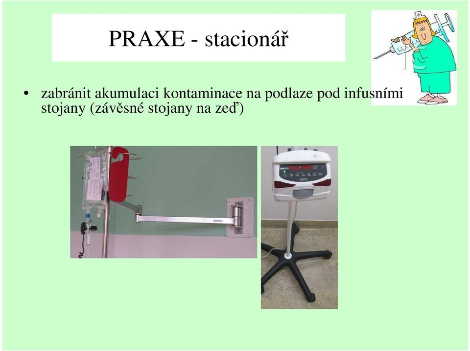 podlaze pod infusními