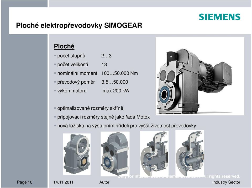 000 výkon motoru max 200 kw optimalizované rozměry skříně připojovací rozměry