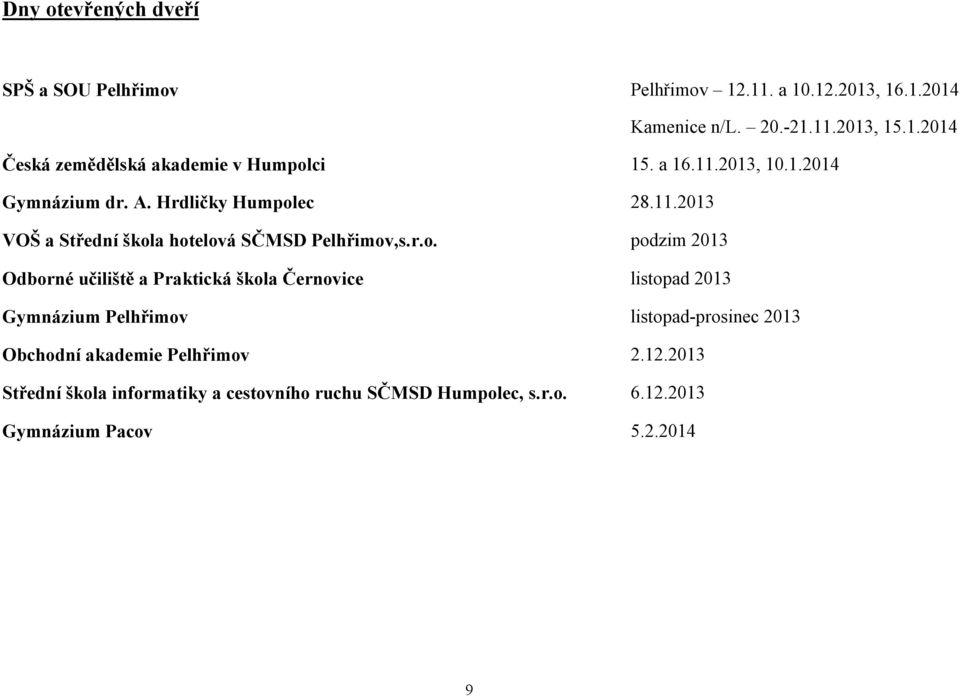 ec 28.11.213 VOŠ a Střední škol