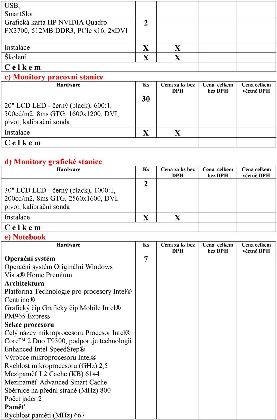 systém Originální Windows Vista Home Premium Architektura Platforma Technologie pro procesory Intel Centrino Grafický čip Grafický čip Mobile Intel PM965 Express Sekce procesoru Celý název