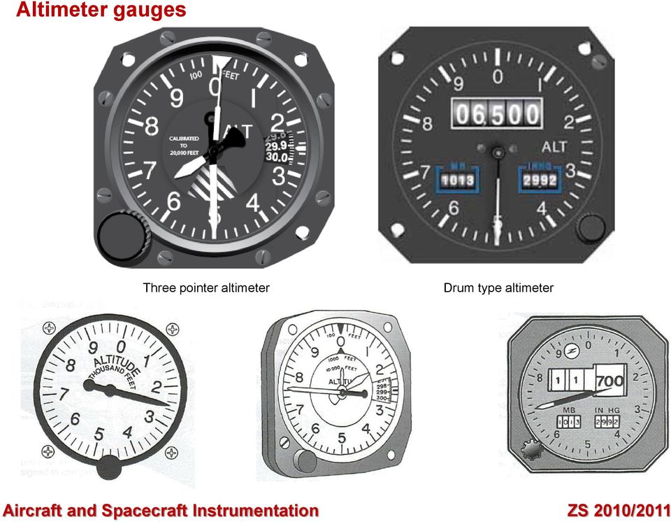 altimeter Aircraft and