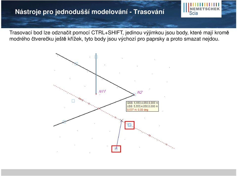 jsou body, které mají kromě modrého čtverečku ještě