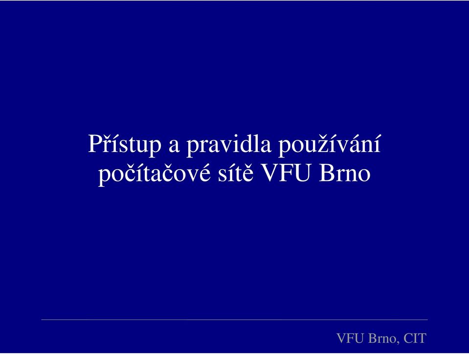 používání