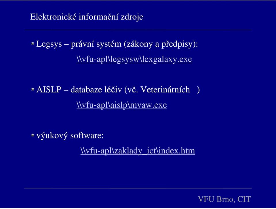 exe AISLP databaze léčiv (vč.
