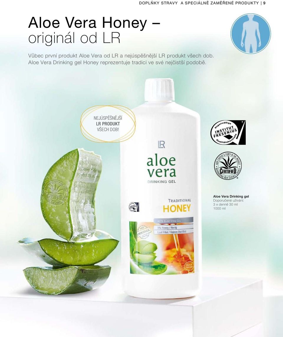 Aloe Vera Drinking gel Honey reprezentuje tradici ve své nejčistší podobě.