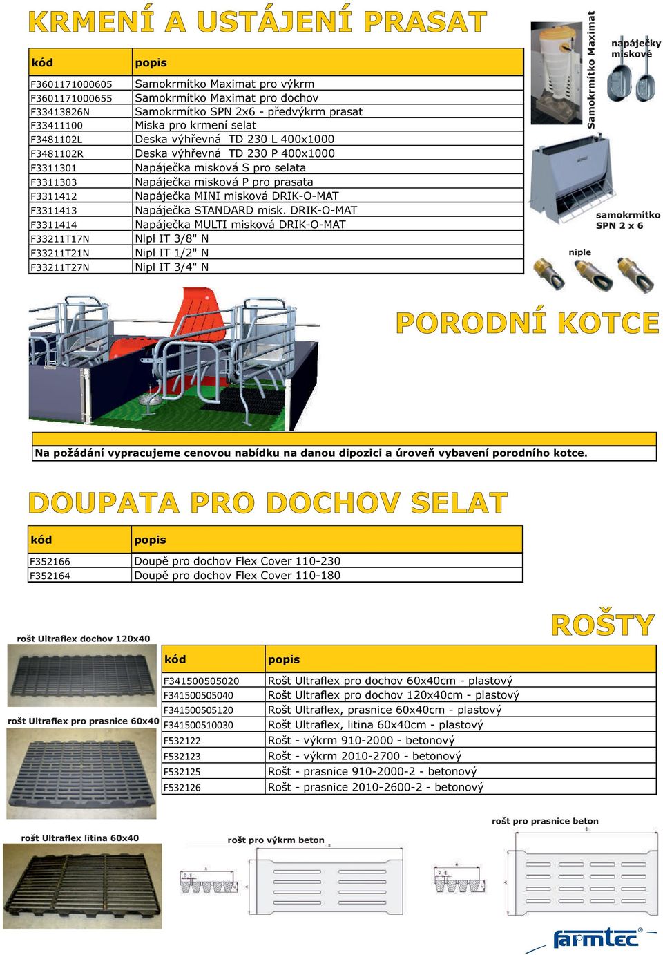 DRIK-O-MAT F3311413 Napáječka STANDARD misk.