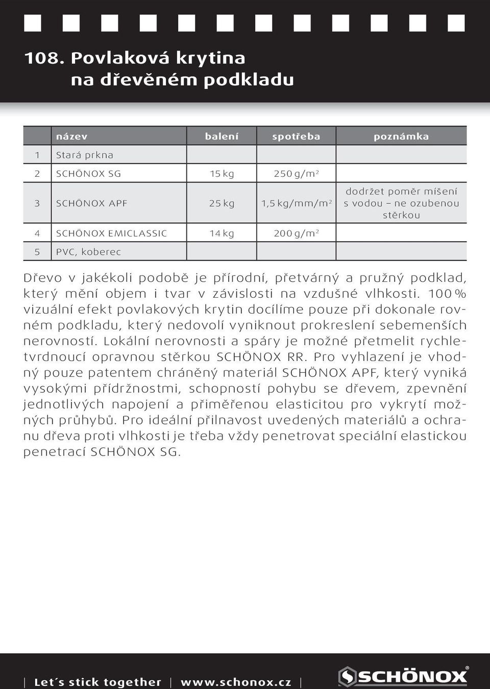 00 % vizuální efekt povlakových krytin docílíme pouze při dokonale rovném podkladu, který nedovolí vyniknout prokreslení sebemenších nerovností.