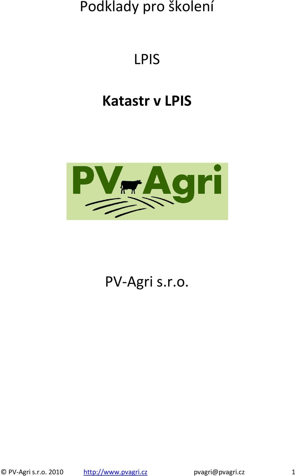PV-Agri s.r.o.