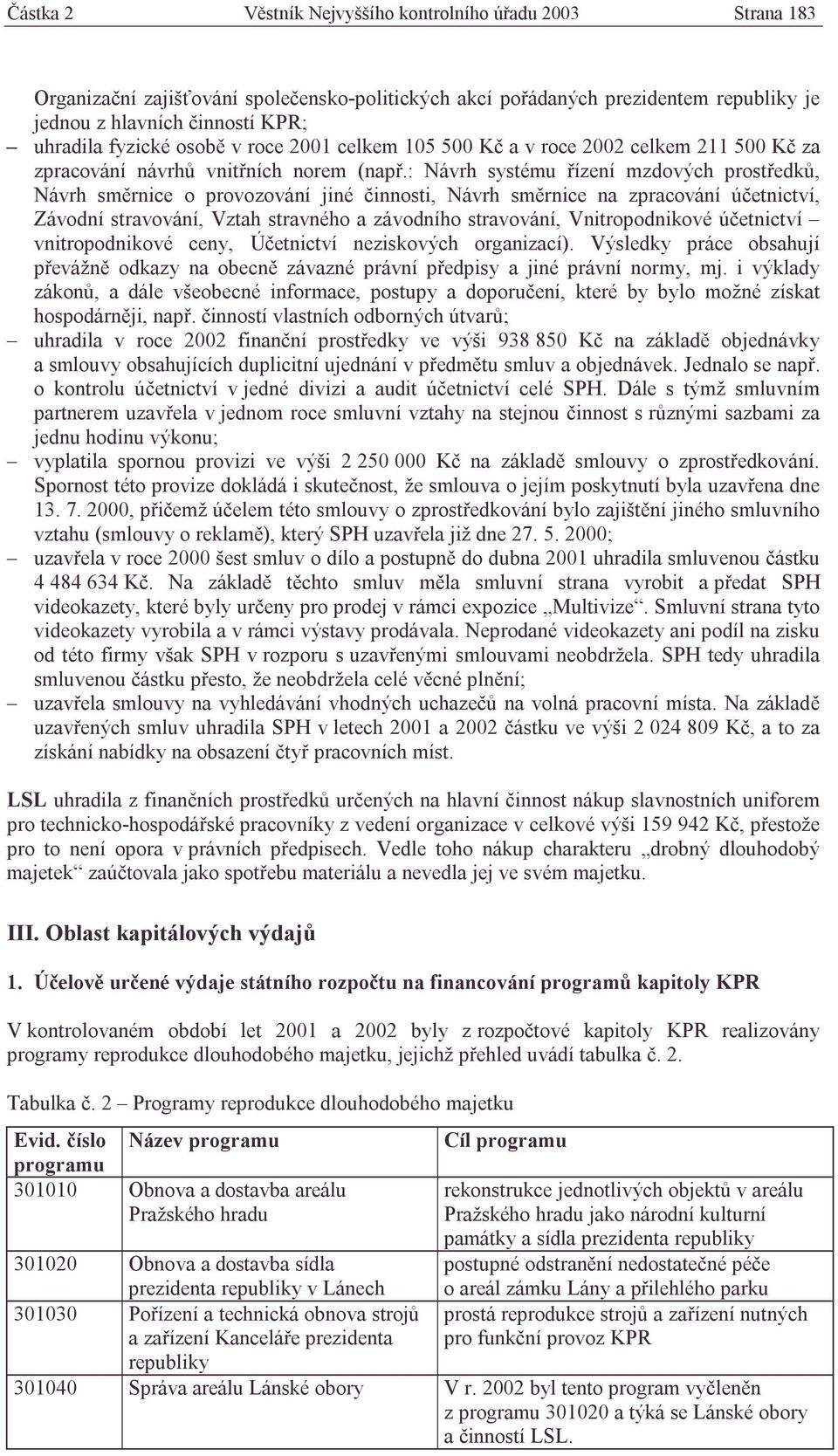 : Návrh systému řízení mzdových prostředků, Návrh směrnice o provozování jiné činnosti, Návrh směrnice na zpracování účetnictví, Závodní stravování, Vztah stravného a závodního stravování,